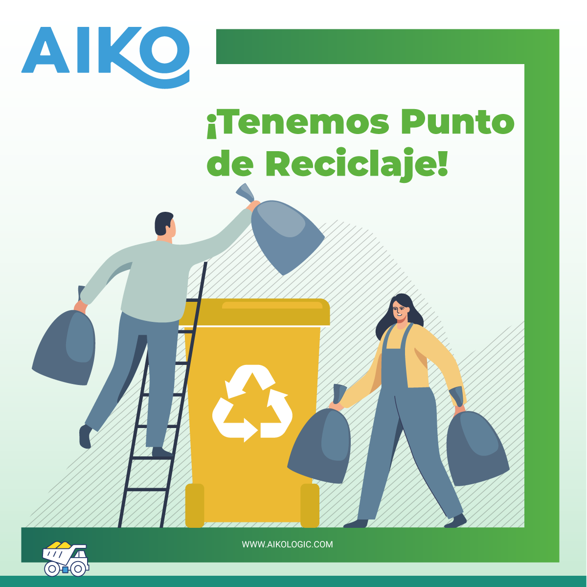 Aiko ahora tiene punto de reciclaje